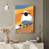 Painting by Numbers Art Landscape Sheep Figure